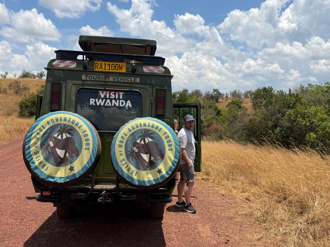 Akagera National Park safari experience in Rwanda with Fruits of Hope Adventure Tours